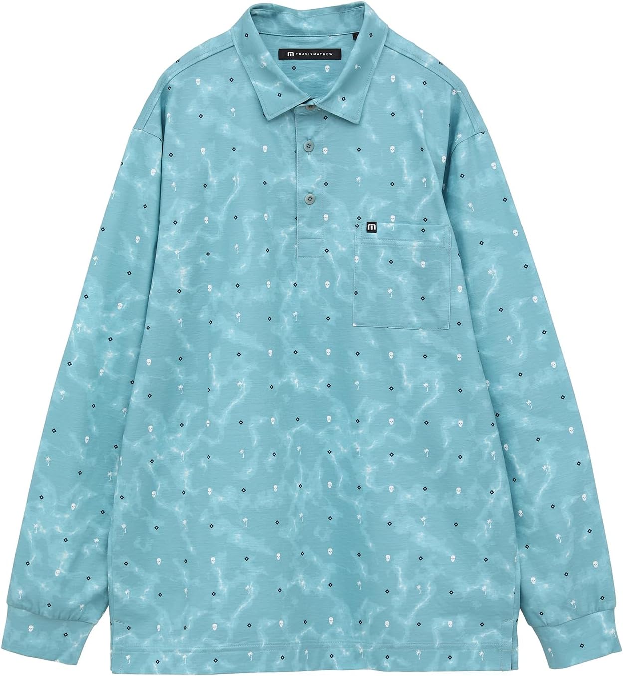 Мужская рубашка-поло с длинным рукавом (эластичная и влагоотводящая) / для гольфа / 7AK018 Travis Mathew
Мужская рубашка-поло с длинным рукавом (эластичная и влагоотводящая) / для гольфа / 7AK018 Travis Mathew