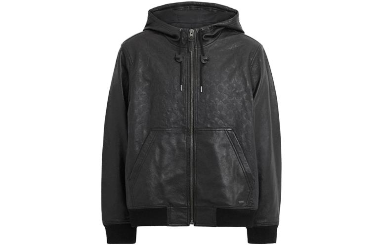 COACH Кожаная куртка мужская черная
COACH Кожаная куртка мужская черная