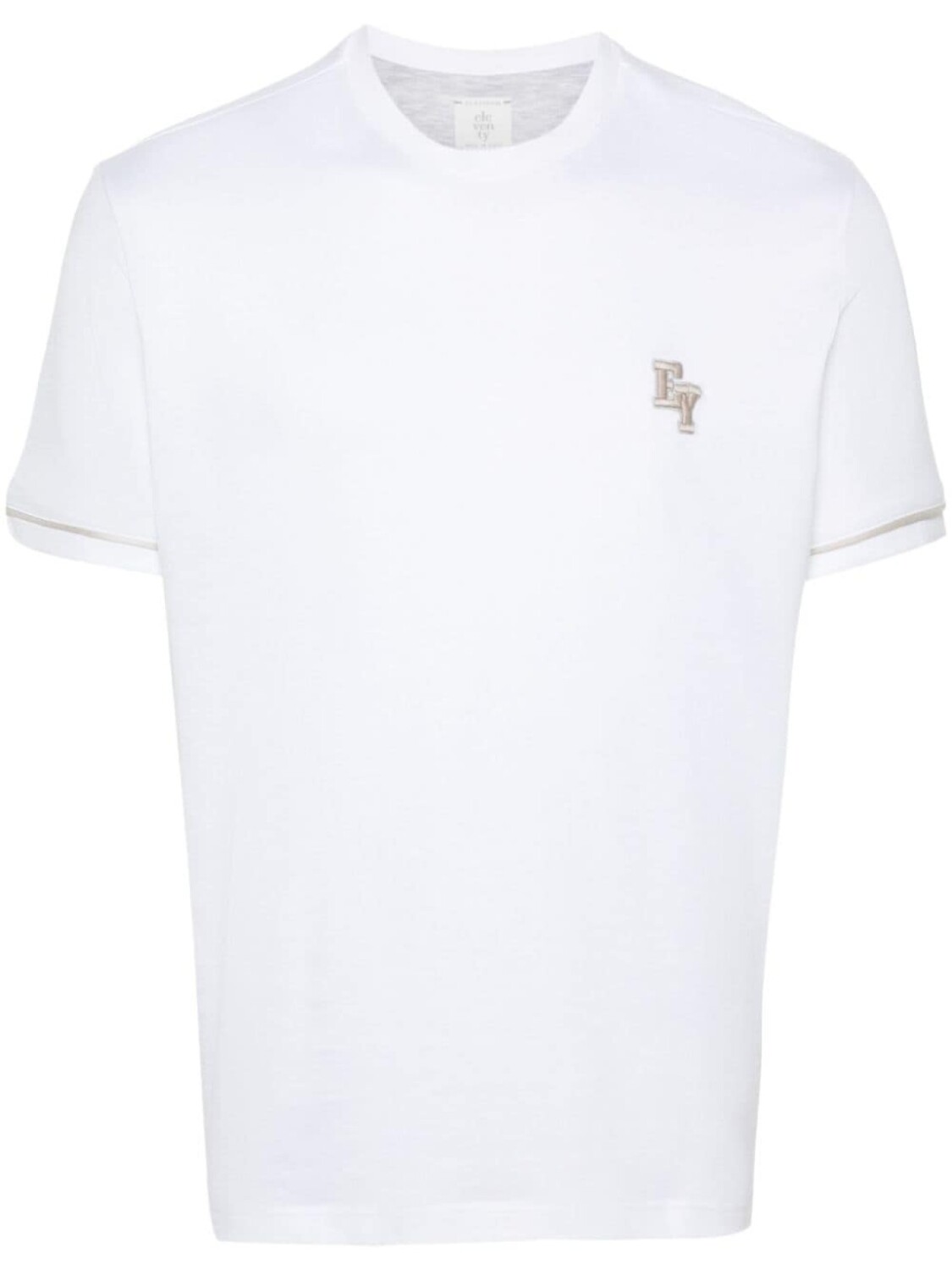 Eleventy футболка с вышитым логотипом, белый
Eleventy футболка с вышитым логотипом, белый