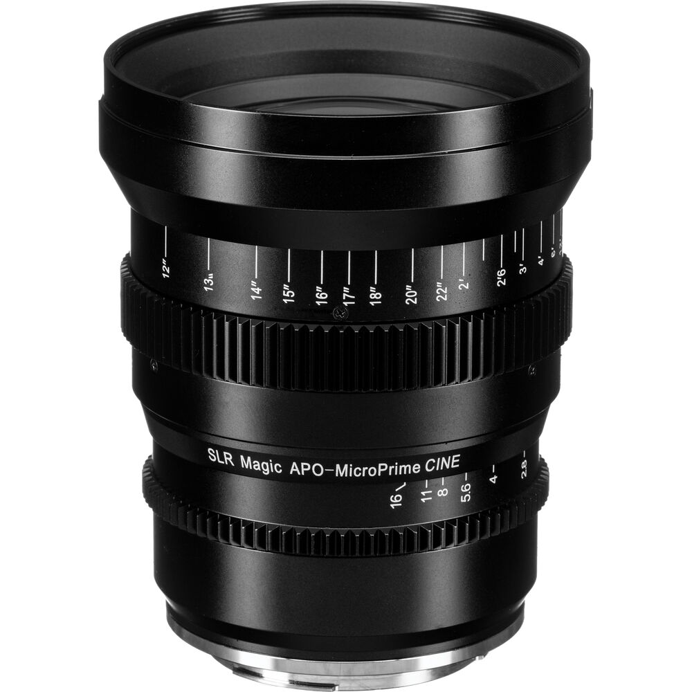 Объектив SLR Magic APO MicroPrime Cine 25mm T2.1 (Canon EF)
Объектив SLR Magic APO MicroPrime Cine 25mm T2.1 (Canon EF)
