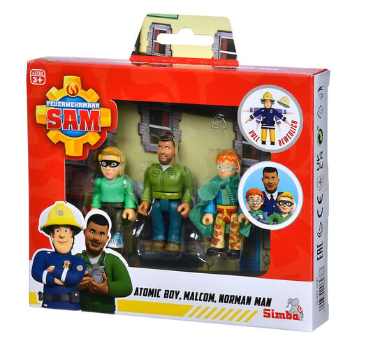 Симба, Пожарный Сэм, Набор из 3 фигурок Strażak Sam
Симба, Пожарный Сэм, Набор из 3 фигурок Strażak Sam