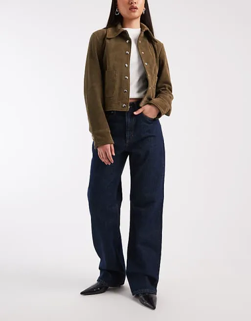 Голубые прямые джинсы Cotton On Curvy 91
Голубые прямые джинсы Cotton On Curvy 91