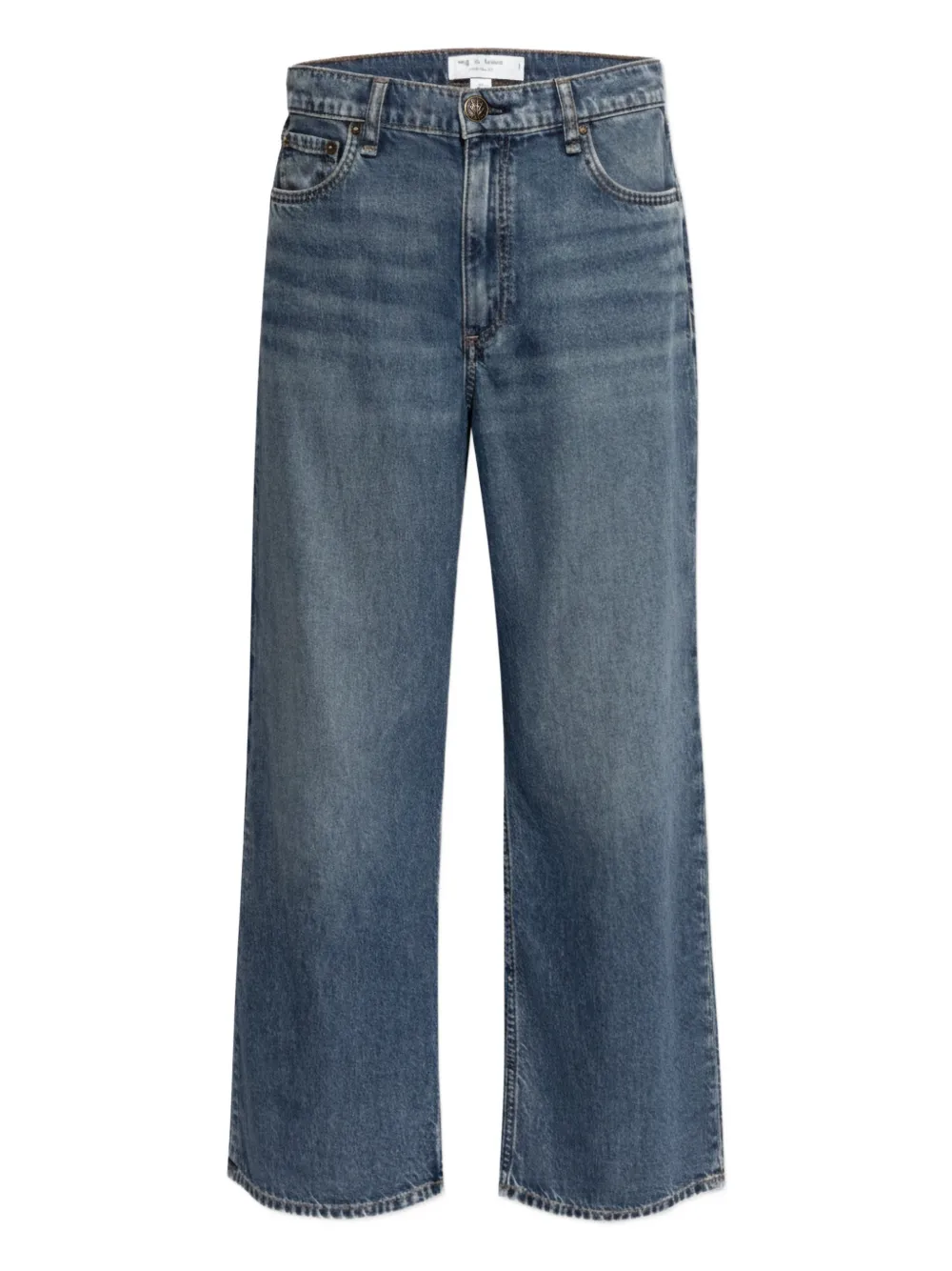 Укороченные джинсы Andi Rag & Bone, синий
Укороченные джинсы Andi Rag & Bone, синий