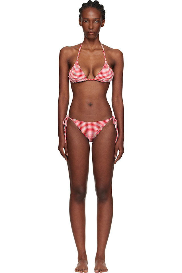 Hunza G Бикини «Сабрина» в красно-белую клетку из жатой ткани
Hunza G Бикини «Сабрина» в красно-белую клетку из жатой ткани