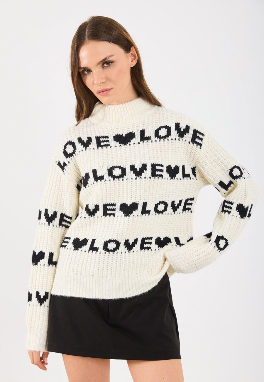 Джемпер Even&Odd Jumper, Off White/Black/Off-White
Джемпер Even&Odd Jumper, Off White/Black/Off-White