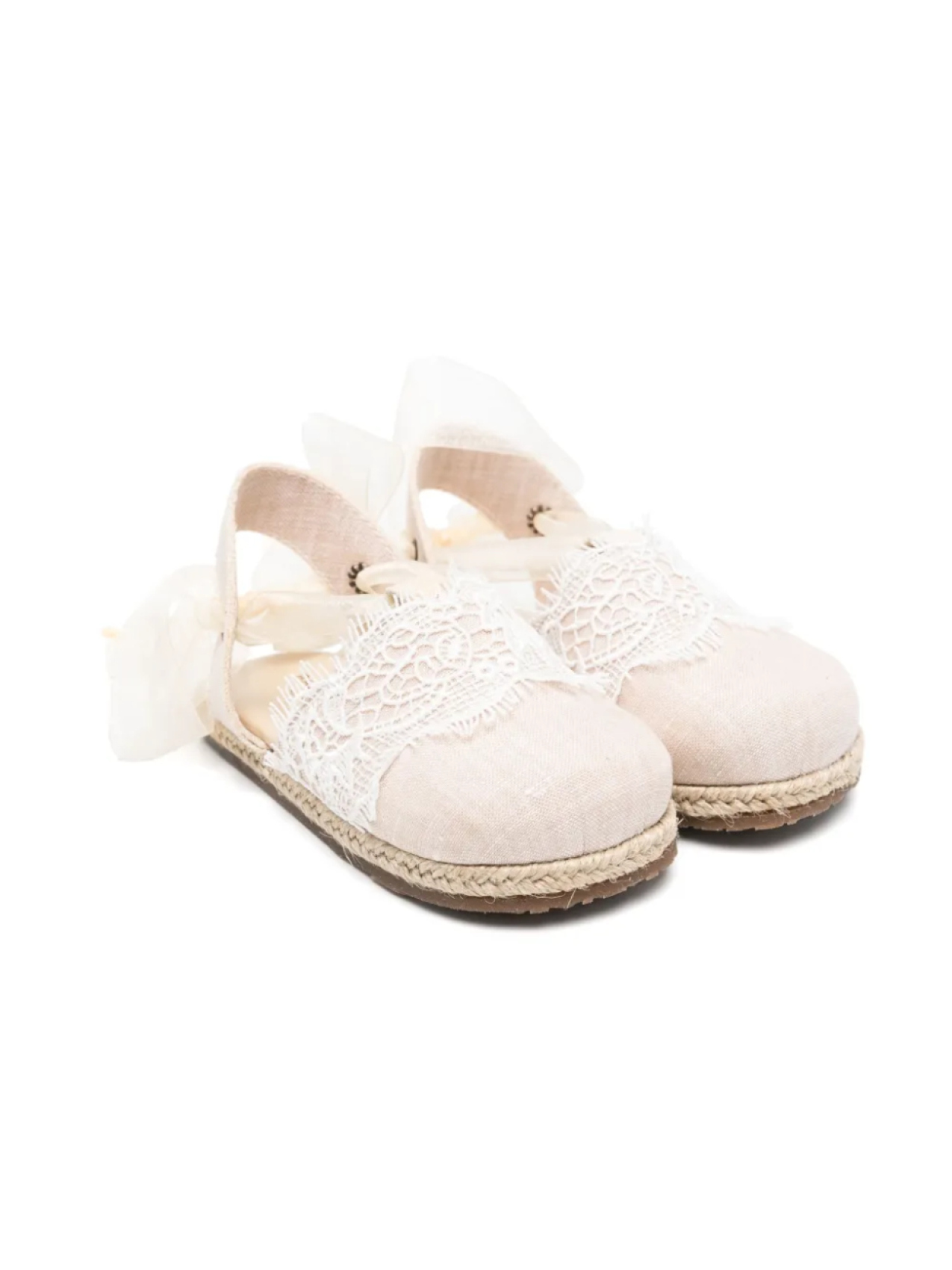 Эспадрильи с кружевом BabyWalker, нейтральный
Эспадрильи с кружевом BabyWalker, нейтральный