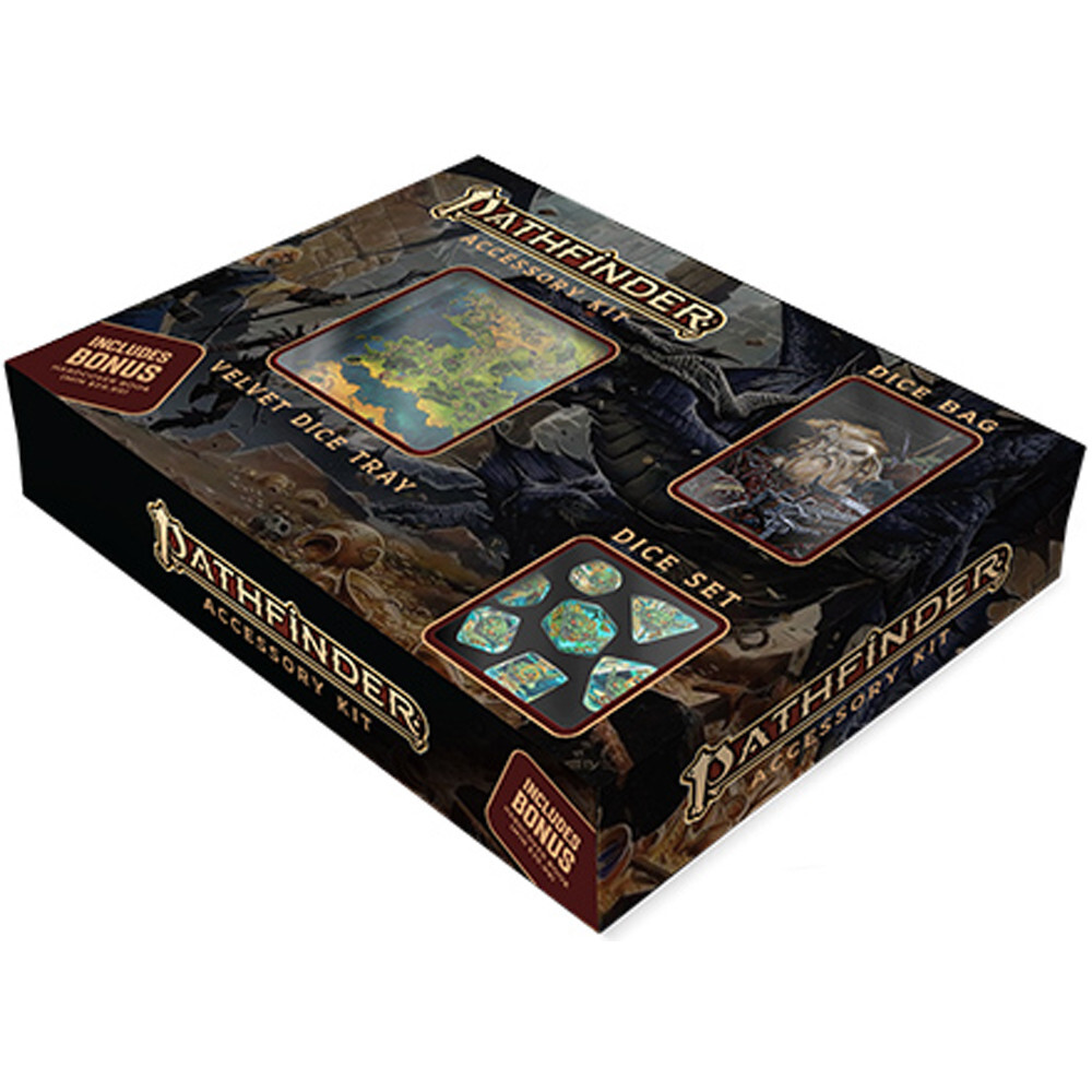 Аксессуары Metallic Dice Games Pathfinder RPG: Accessory Kit
Аксессуары Metallic Dice Games Pathfinder RPG: Accessory Kit