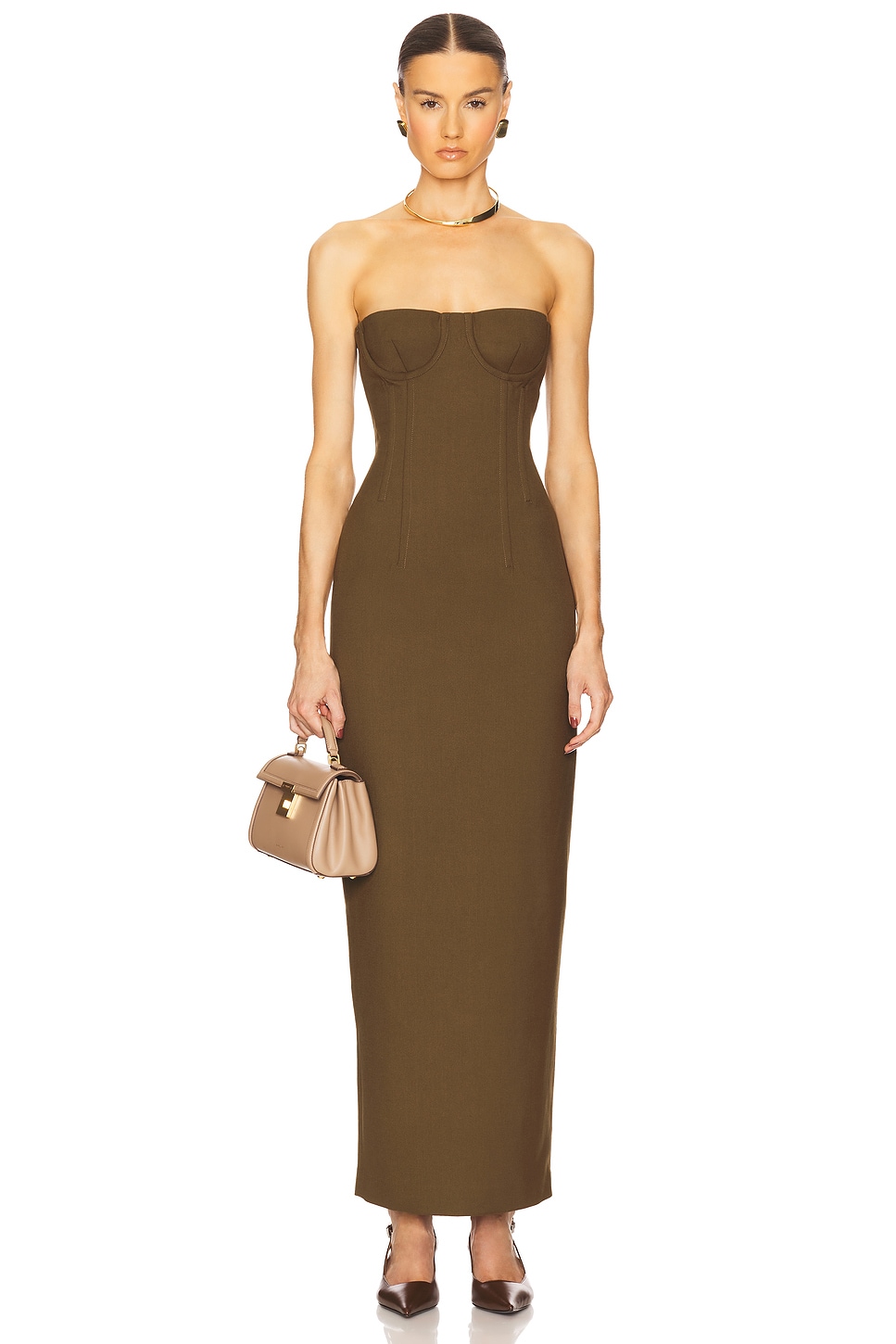 Платье в деловом стиле Helsa, dark olive
Платье в деловом стиле Helsa, dark olive