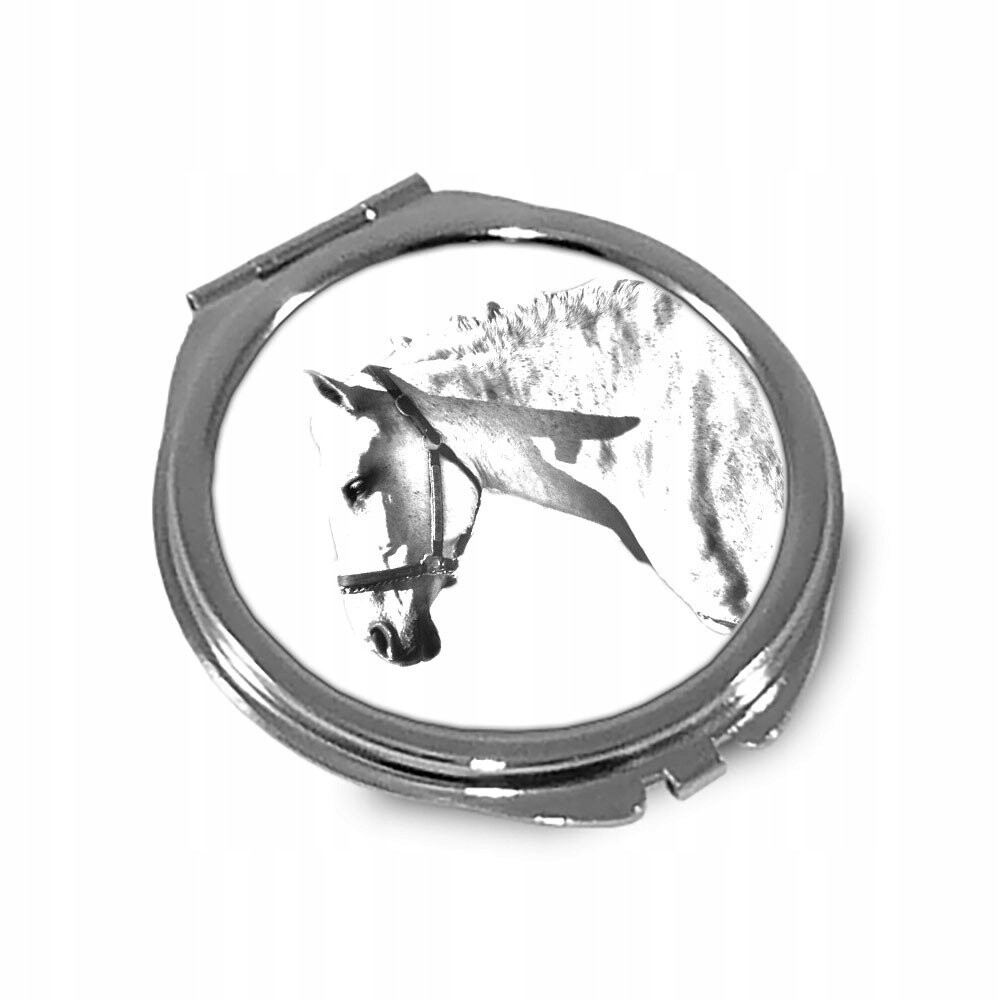 Испанская норманнская лошадь Карманное зеркальце Inna Marka
Испанская норманнская лошадь Карманное зеркальце Inna Marka