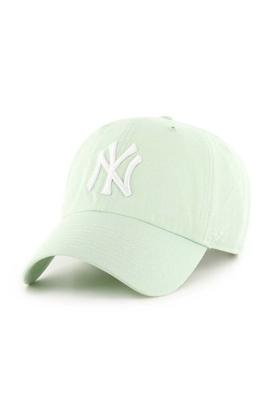 Хлопковая бейсболка MLB New York Yankees 47 brand, зеленый
Хлопковая бейсболка MLB New York Yankees 47 brand, зеленый