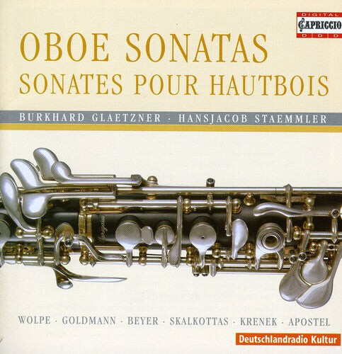 CD диск Skalkottas / Apostel / Glaetzner / Staemmler: Oboe Concertino / Oboe Sonata
CD диск Skalkottas / Apostel / Glaetzner / Staemmler: Oboe Concertino / Oboe Sonata