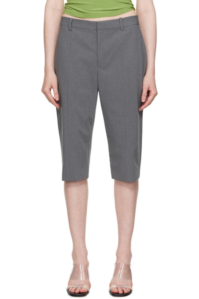 Серые шорты-капри Melvin Sandy Liang
Серые шорты-капри Melvin Sandy Liang