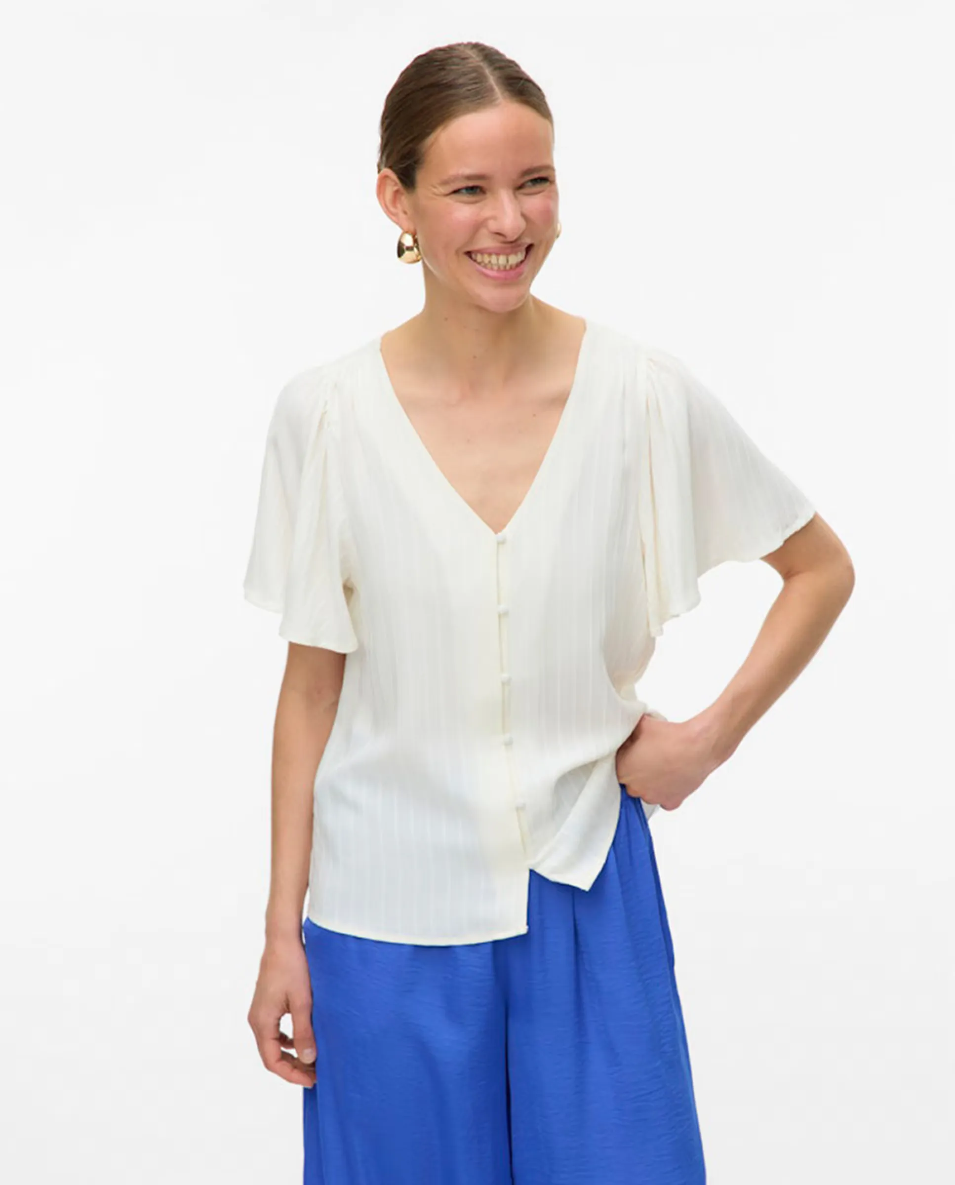 Женская блузка с коротким рукавом Vero Moda, белый
Женская блузка с коротким рукавом Vero Moda, белый