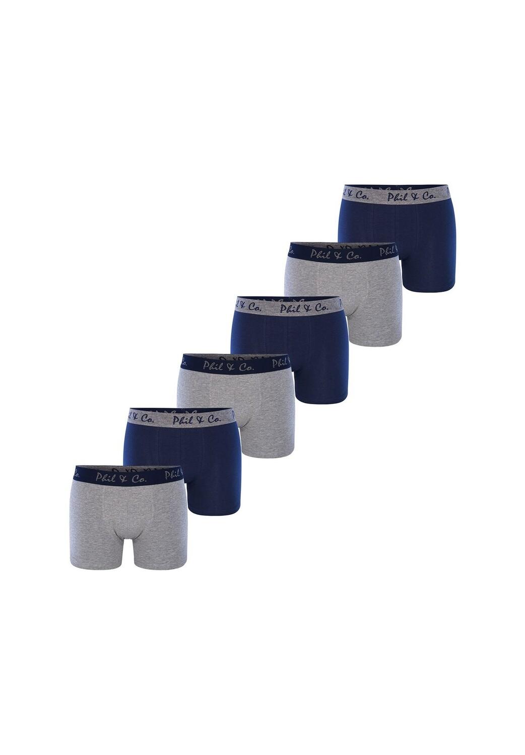 Трикотажные трусы в стиле ретро Phil & Co. Berlin, цвет Navy Grau Herren
Трикотажные трусы в стиле ретро Phil & Co. Berlin, цвет Navy Grau Herren