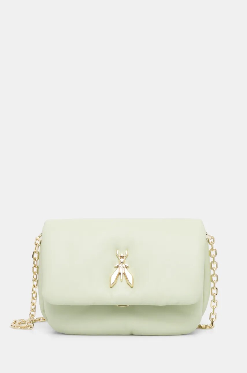 Кожаная сумка Patrizia Pepe, зеленый
Кожаная сумка Patrizia Pepe, зеленый