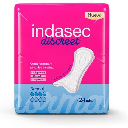 Indasec Discreet Normal 24 шт.
Indasec Discreet Normal 24 шт.