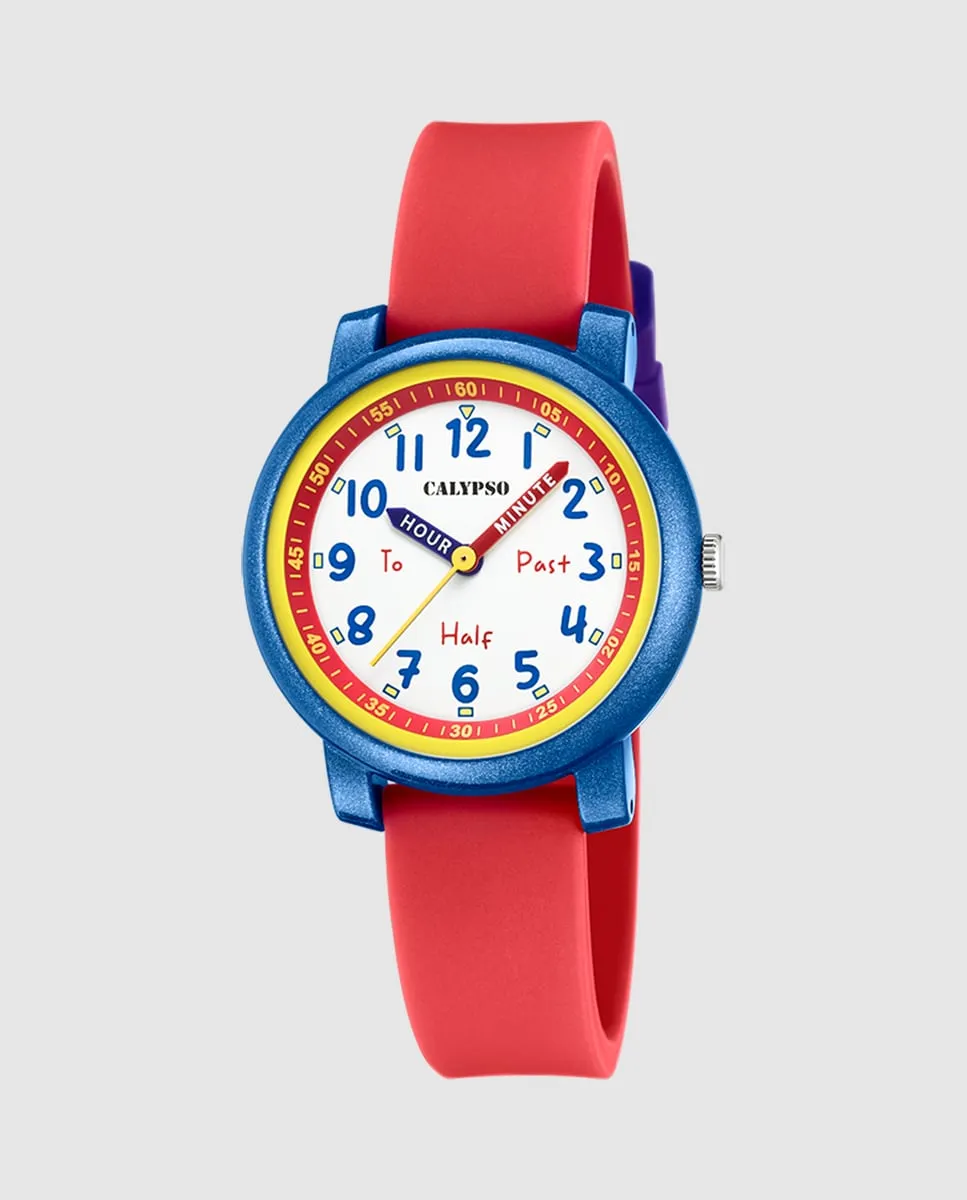 Резиновые часы K5827/5 Digitana с красным ремешком Calypso, красный
Резиновые часы K5827/5 Digitana с красным ремешком Calypso, красный