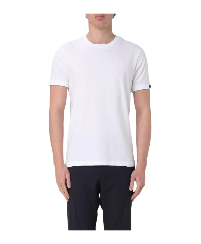 Футболка с короткими рукавами и круглым вырезом Fay, белый
Футболка с короткими рукавами и круглым вырезом Fay, белый