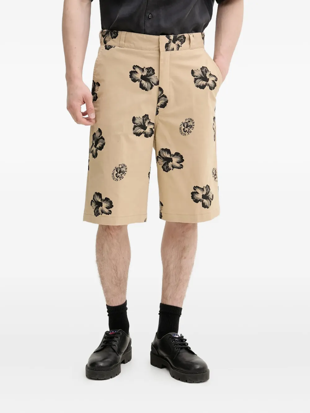 Шорты с цветочным принтом HUGO, нейтральный
Шорты с цветочным принтом HUGO, нейтральный