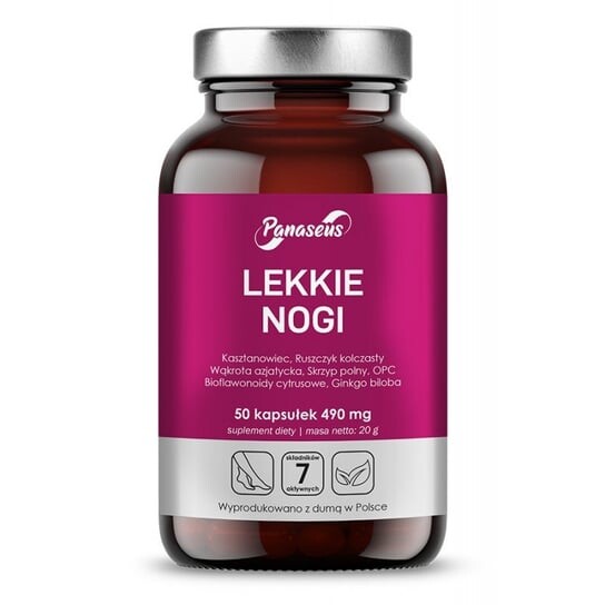 Панасеус Лайт ноги 490 мг - 50 капсул Yango
Панасеус Лайт ноги 490 мг - 50 капсул Yango