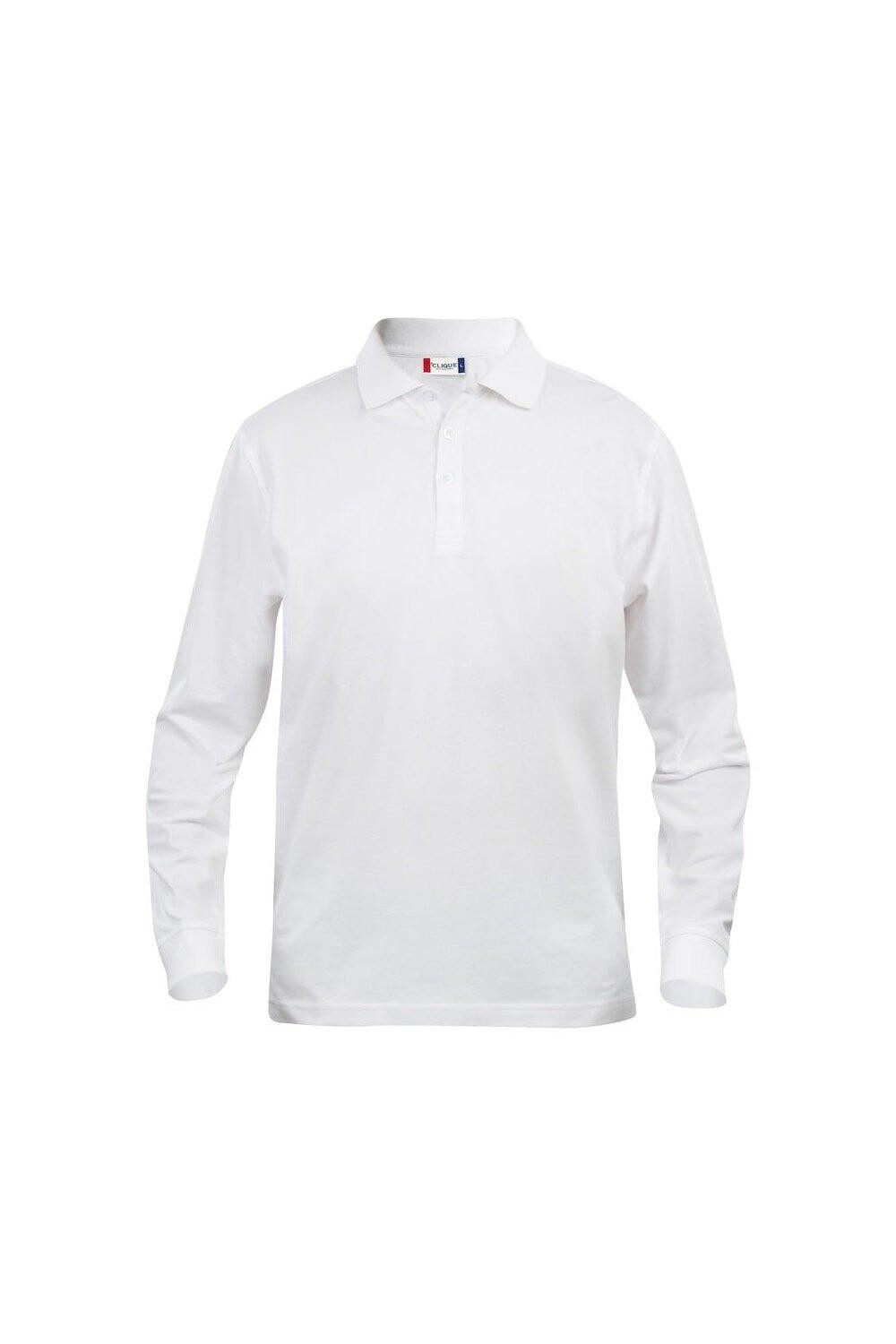 Классическая рубашка-поло Lincoln с длинными рукавами Clique, белый
Классическая рубашка-поло Lincoln с длинными рукавами Clique, белый