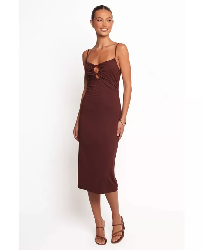 Женское платье-миди Ashy Petal and Pup, коричневый
Женское платье-миди Ashy Petal and Pup, коричневый