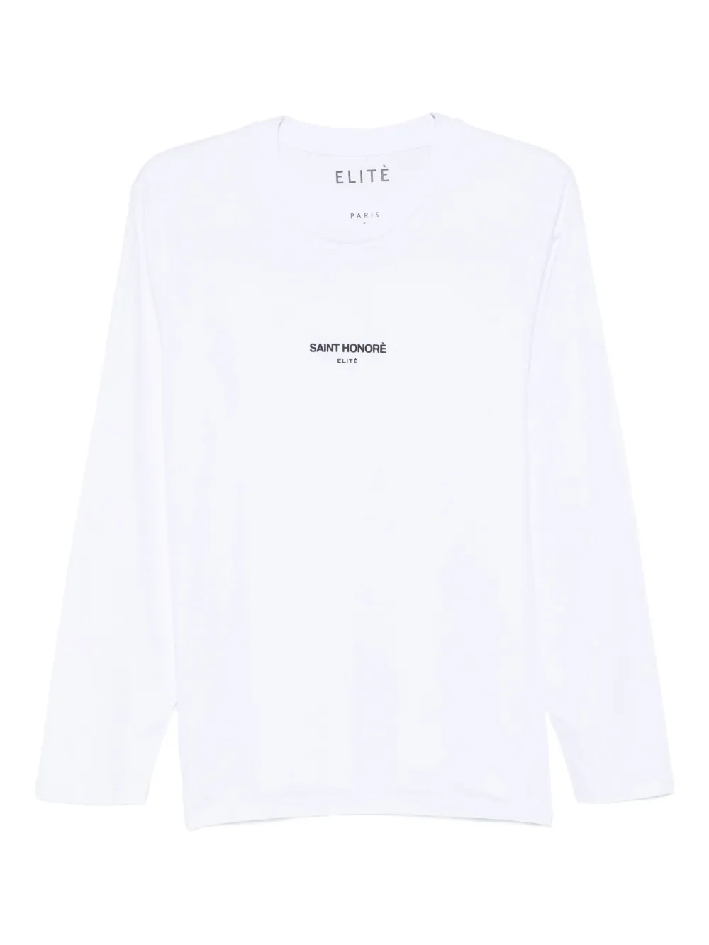 Футболка из джерси с длинными рукавами и логотипом Elite, белый
Футболка из джерси с длинными рукавами и логотипом Elite, белый