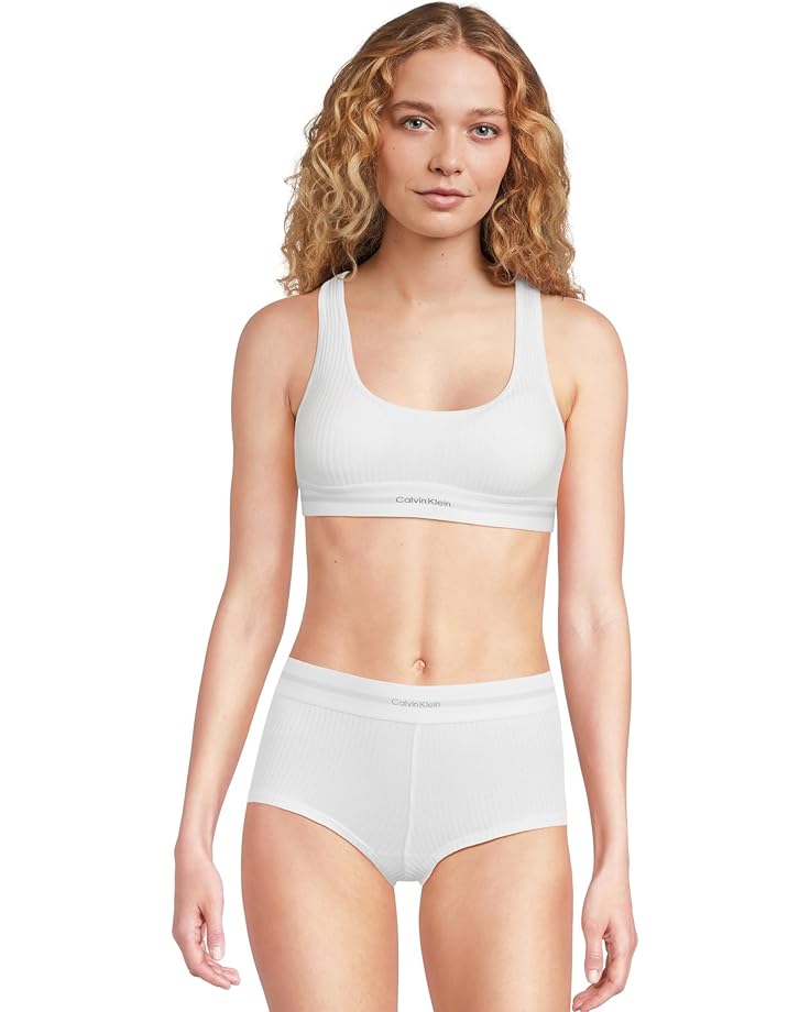 Бюстгальтер Calvin Klein Underwear Cotton Modal Stretch Rib Lightly Lined Bralette, белый
Бюстгальтер Calvin Klein Underwear Cotton Modal Stretch Rib Lightly Lined Bralette, белый