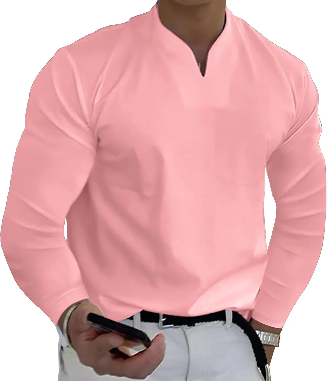 Мужская футболка с v-образным вырезом, длинный рукав, casual, cotton, muscle fit Maiyifu-GJ
Мужская футболка с v-образным вырезом, длинный рукав, casual, cotton, muscle fit Maiyifu-GJ
