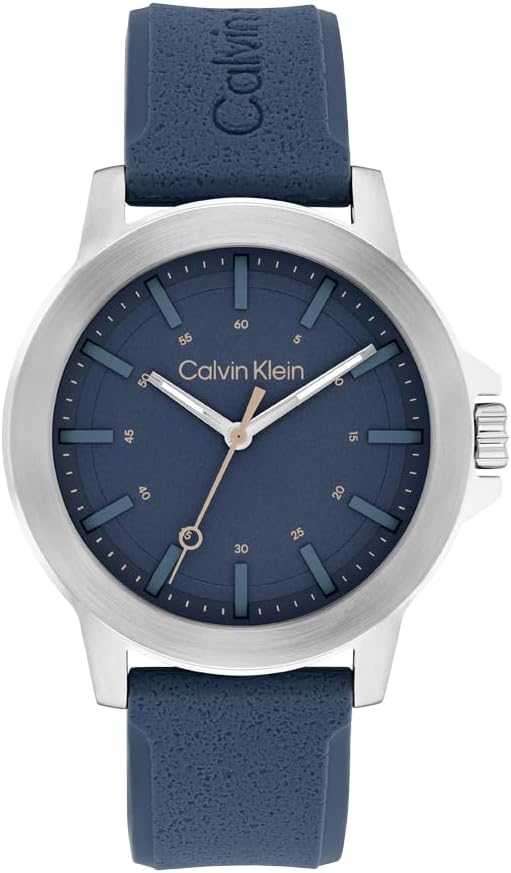 Мужские часы Calvin Klein CK Reset - кварцевые часы 42 мм, 3 часа, спортивный силиконовый ремешок, водонепроницаемость 30 метров - модные часы премиум-класса с ярким дизайном - подарок для него, Blue
Мужские часы Calvin Klein CK Reset - кварцевые часы 42 мм, 3 часа, спортивный силиконовый ремешок, водонепроницаемость 30 метров - модные часы премиум-класса с ярким дизайном - подарок для него, Blue