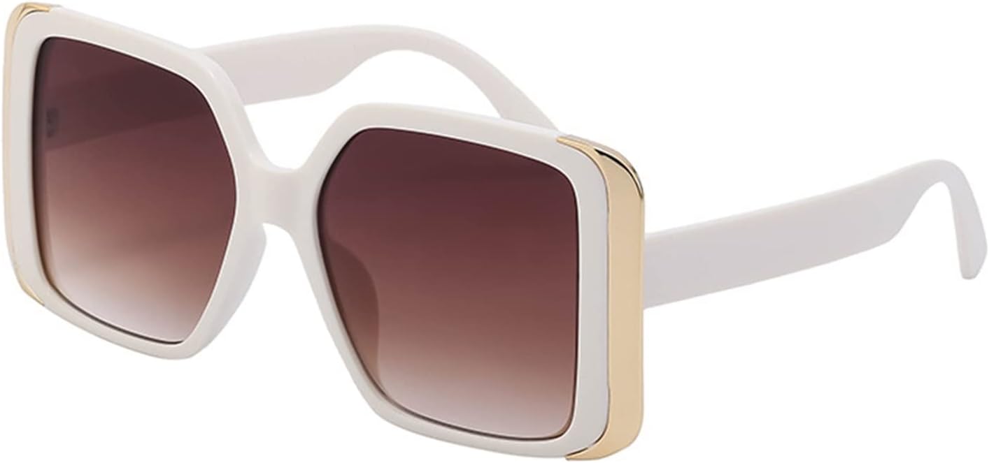 Модные солнцезащитные очки в крупной оправе для мужчин и женщин, для отдыха на природе, пляжа, вождения, декоративные солнцезащитные очки (Цвет: F, Размер: Средний) MTZJH, One Color
Модные солнцезащитные очки в крупной оправе для мужчин и женщин, для отдыха на природе, пляжа, вождения, декоративные солнцезащитные очки (Цвет: F, Размер: Средний) MTZJH, One Color