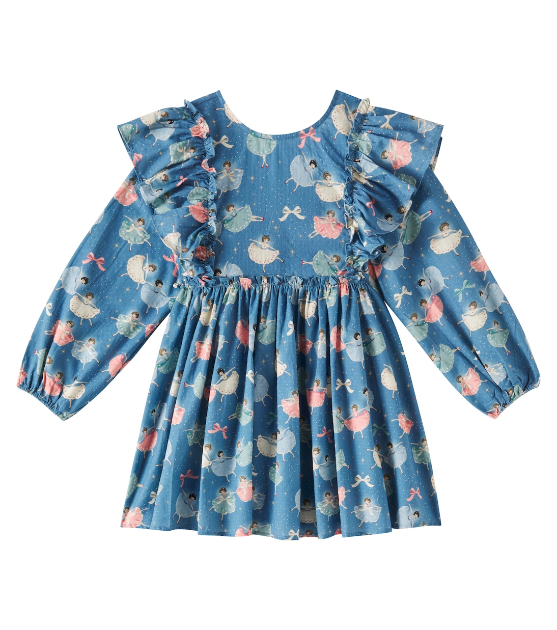 Платье Evia из хлопка с принтом и бантом Konges Sløjd, Snow Bow Ballerina
Платье Evia из хлопка с принтом и бантом Konges Sløjd, Snow Bow Ballerina