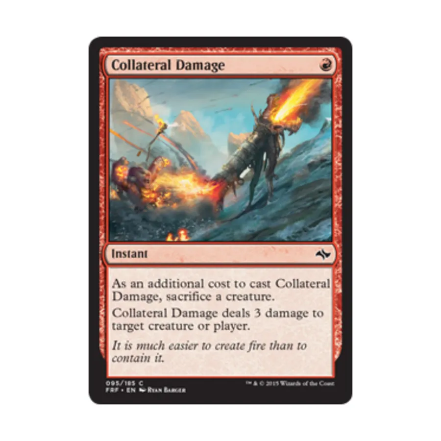 CCG Сопутствующий ущерб (С), MTG - Fate Reforged
CCG Сопутствующий ущерб (С), MTG - Fate Reforged