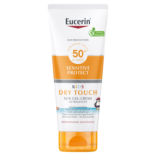 Защитный гель-крем для тела детский spf50+, 200 мл Eucerin Sensitive protect
Защитный гель-крем для тела детский spf50+, 200 мл Eucerin Sensitive protect
