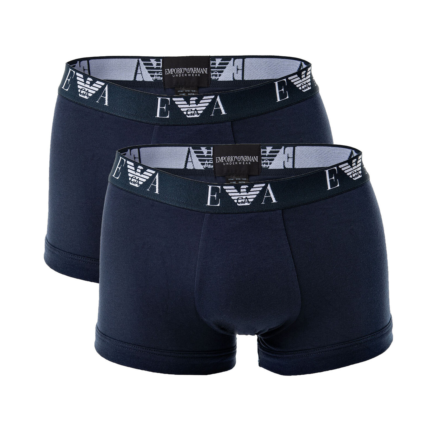 Боксеры Emporio Armani Boxershort 2 шт, морской 
Боксеры Emporio Armani Boxershort 2 шт, морской