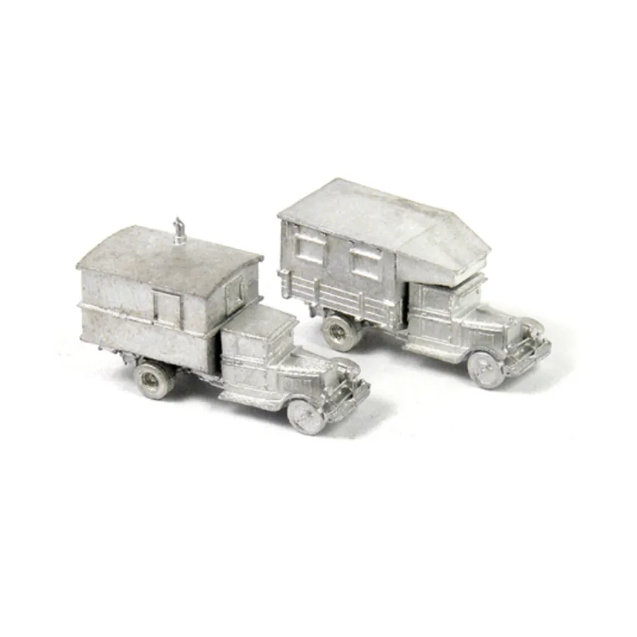 Радио и мастерская ЗИС-5, WWII Micro Armour - Russia - Softskins, ARV's, Armored Cars and Towed Guns (1:285)
Радио и мастерская ЗИС-5, WWII Micro Armour - Russia - Softskins, ARV's, Armored Cars and Towed Guns (1:285)