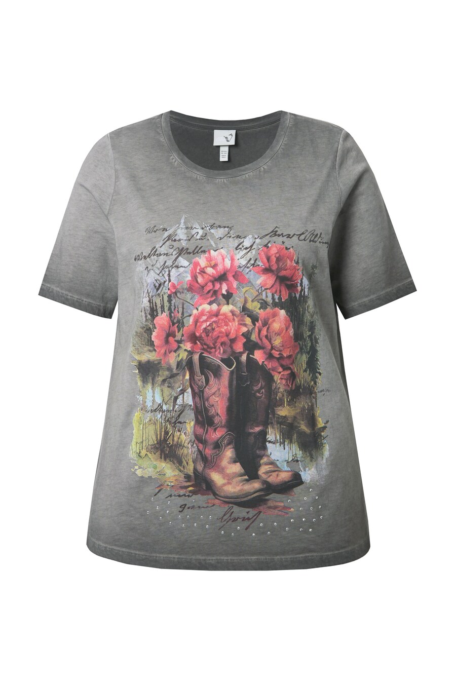 Рубашка Ulla Popken, серый
Рубашка Ulla Popken, серый