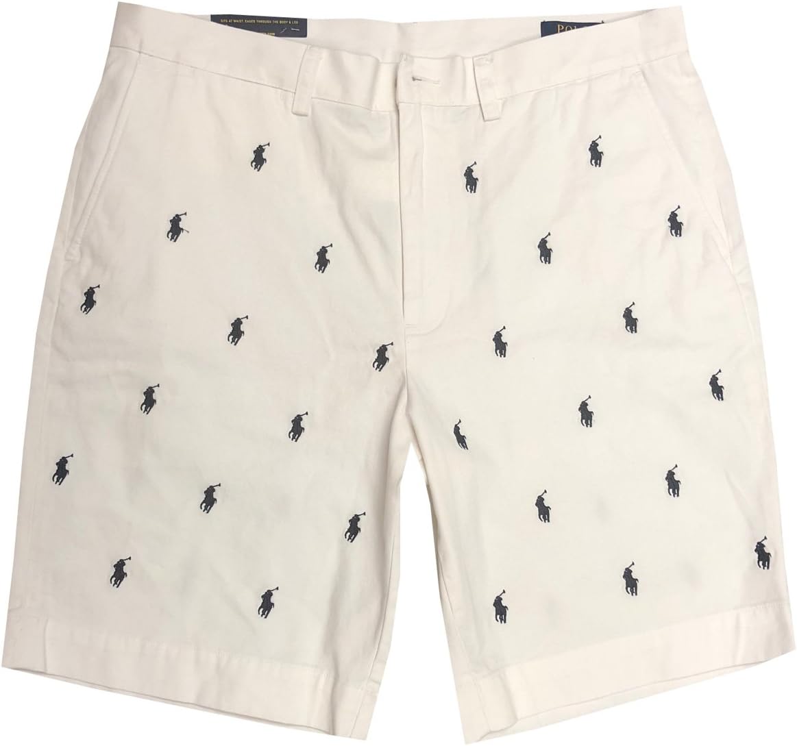 Polo Ralph Lauren мужские классические шорты-чинос 9" Stretch, Navy,White.
Polo Ralph Lauren мужские классические шорты-чинос 9" Stretch, Navy,White.