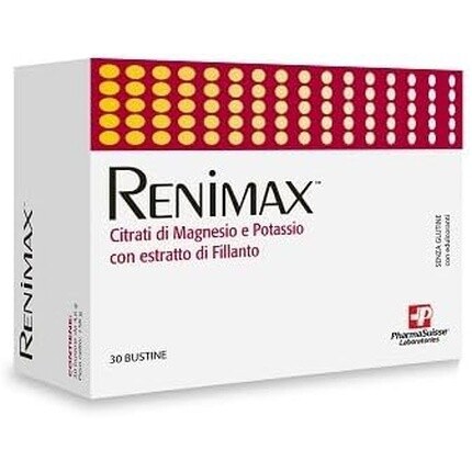 Pharmasuisse Laboratories Renimax 30 Buste
Pharmasuisse Laboratories Renimax 30 Buste