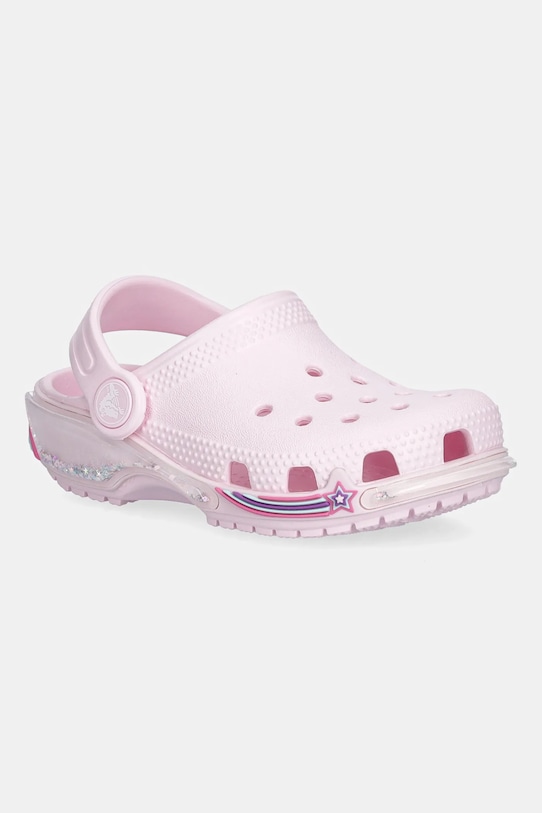 Детские шлепанцы CLASSIC STAR SPARKLE SHAKER CLOG Crocs, розовый
Детские шлепанцы CLASSIC STAR SPARKLE SHAKER CLOG Crocs, розовый