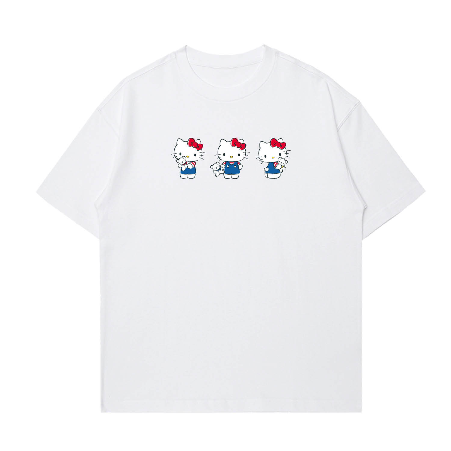 Футболка Hello Kitty SS25 Unisex Sanrio, белый
Футболка Hello Kitty SS25 Unisex Sanrio, белый