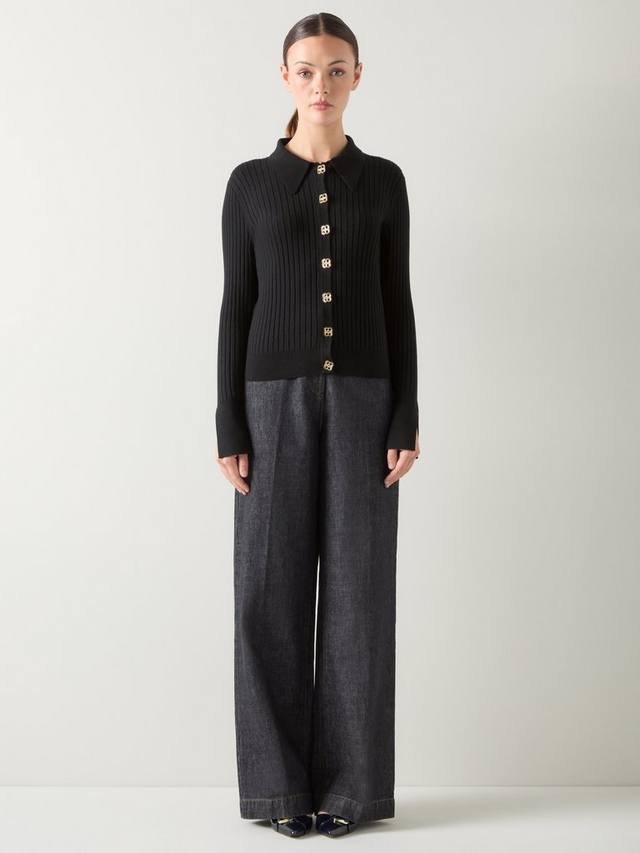 Уиллоу кардиган с ребристой вязкой L.K.Bennett, Black
Уиллоу кардиган с ребристой вязкой L.K.Bennett, Black