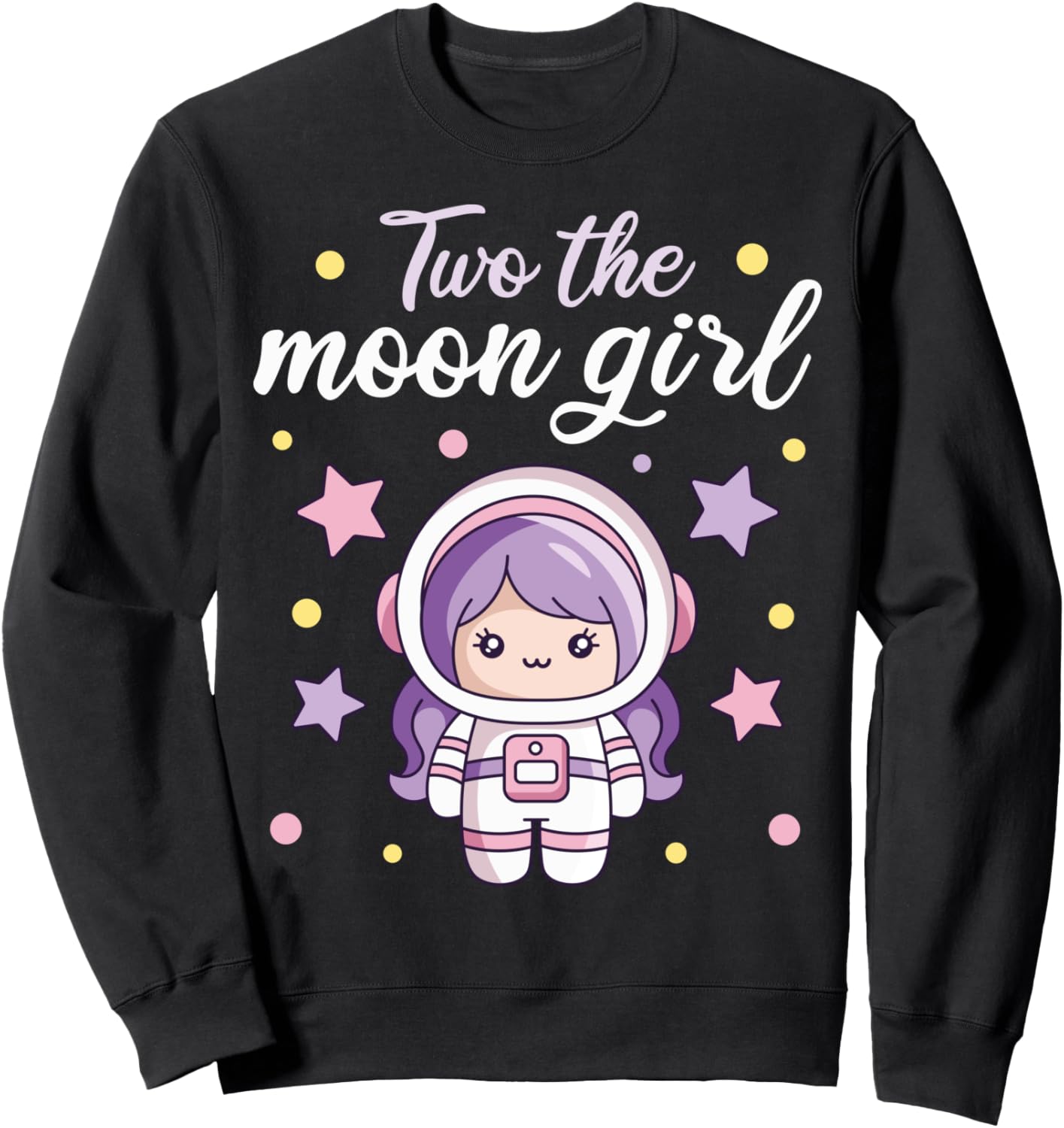 TWO the Moon GIRL Cosmos Stars Костюмированная толстовка для вечеринки в честь 2-летия Family Look 2 Year Old Astronaut Decorations Gifts, черный
TWO the Moon GIRL Cosmos Stars Костюмированная толстовка для вечеринки в честь 2-летия Family Look 2 Year Old Astronaut Decorations Gifts, черный