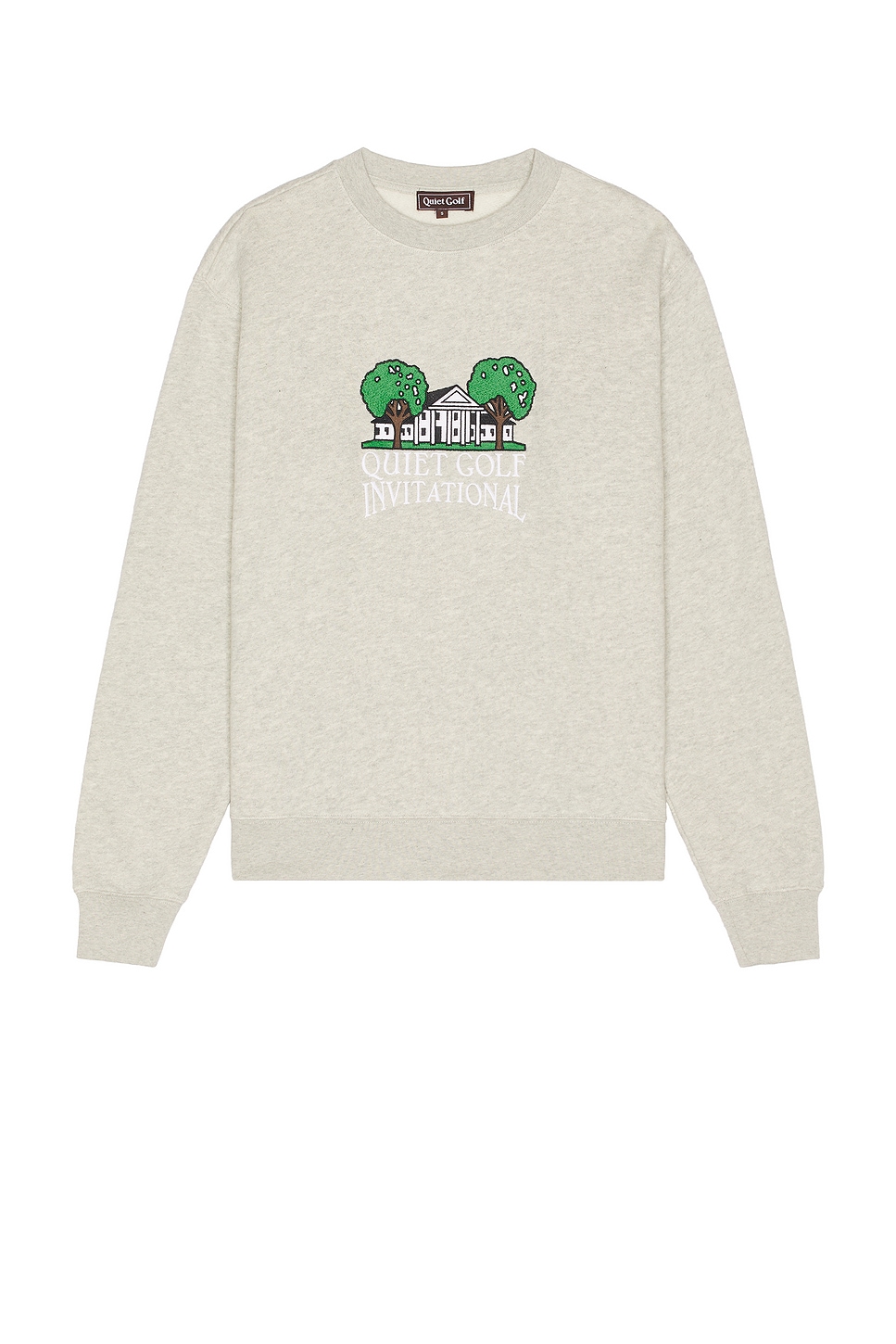 Invitational Crew Neck Свитшот Quiet Golf, Ash
Invitational Crew Neck Свитшот Quiet Golf, Ash