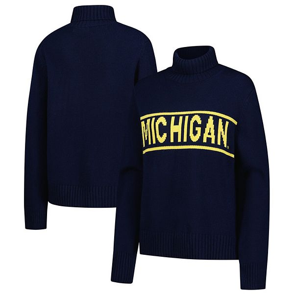 Свитер с воротником-гольф Michigan Wolverines в цвете navy Unbranded
Свитер с воротником-гольф Michigan Wolverines в цвете navy Unbranded
