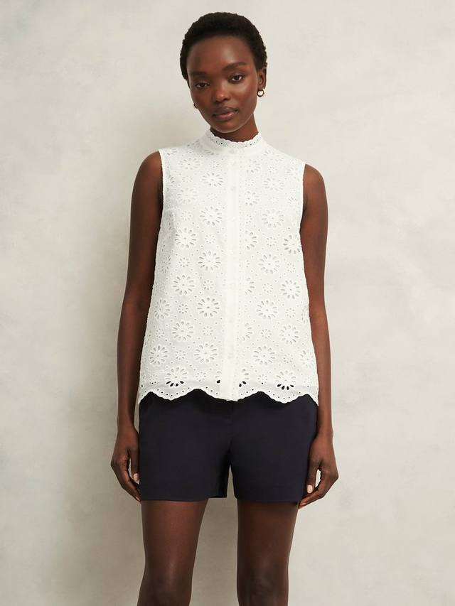 Кэсси бродери английский топ Hobbs, белый
Кэсси бродери английский топ Hobbs, белый