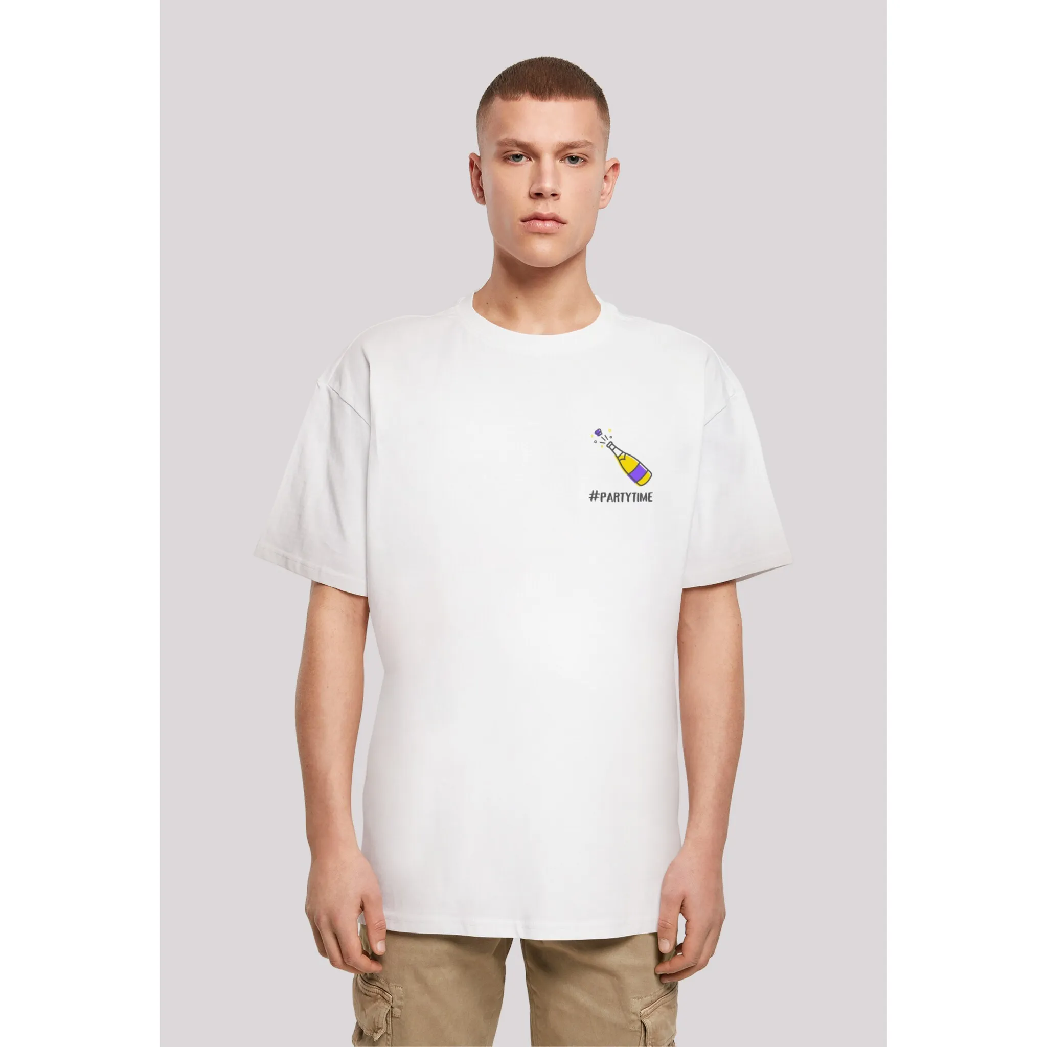 Футболка F4NT4STIC "Новогодняя вечеринка #partytime", принт, белый
Футболка F4NT4STIC "Новогодняя вечеринка #partytime", принт, белый