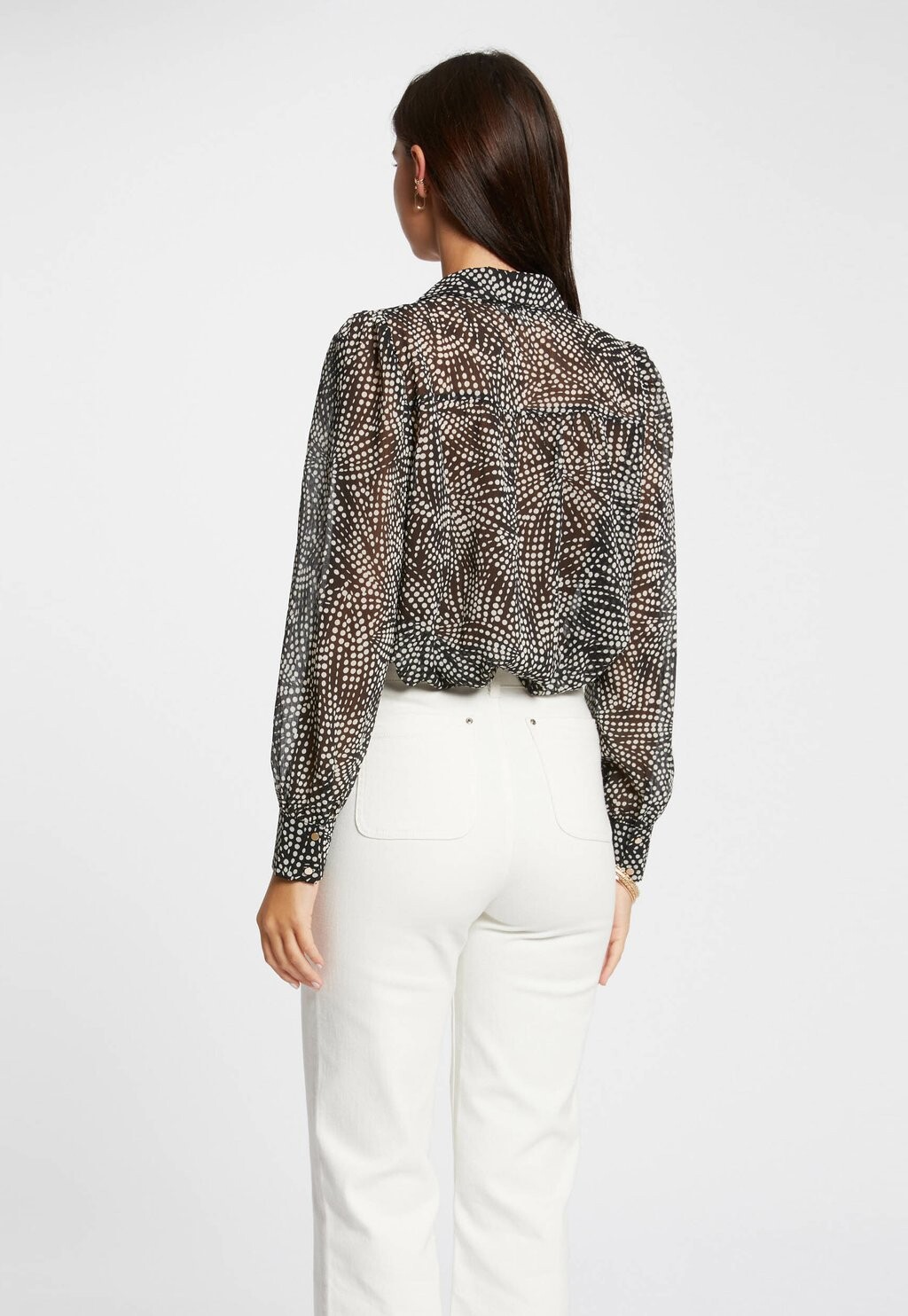 Блузка на пуговицах Morgan, черный
Блузка на пуговицах Morgan, черный