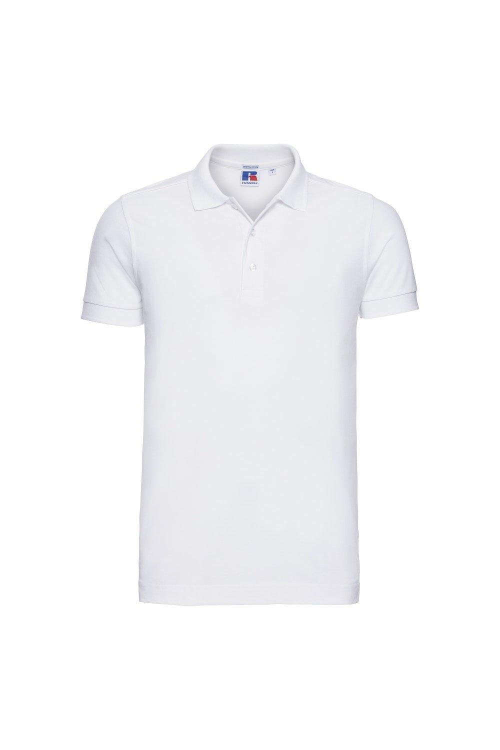 Рубашка поло стрейч с короткими рукавами Russell, белый
Рубашка поло стрейч с короткими рукавами Russell, белый