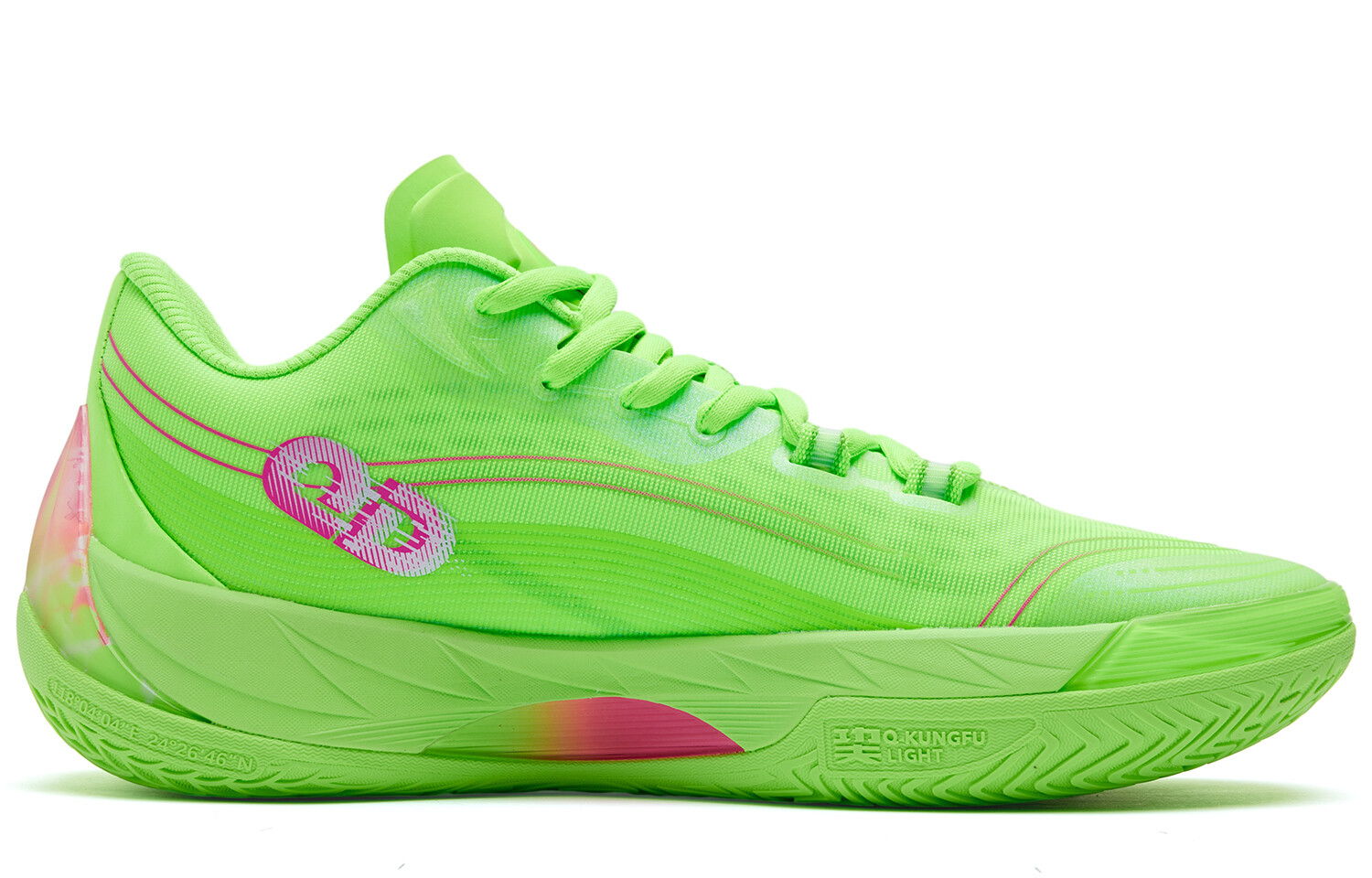 Баскетбольные кроссовки Poisonous Fangs 3.0 мужские с низким верхом, блестящие зеленые/неоново-зеленые Qiaodan
Баскетбольные кроссовки Poisonous Fangs 3.0 мужские с низким верхом, блестящие зеленые/неоново-зеленые Qiaodan